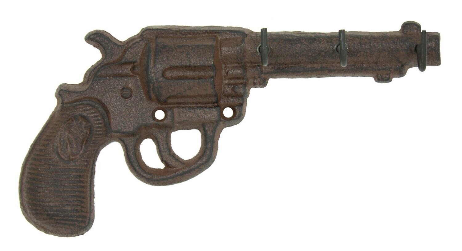 Cast Iron Pistol Key Rack / Hook