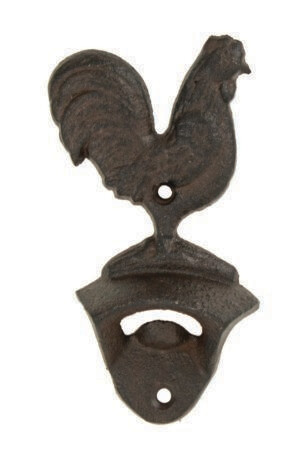 Cast Iron Rooster Bottle Opener