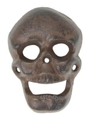 Cast Iron Skull Bottle Opener