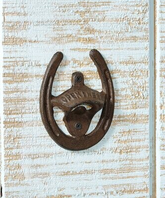 Cast Iron Horseshoe Bottle Opener