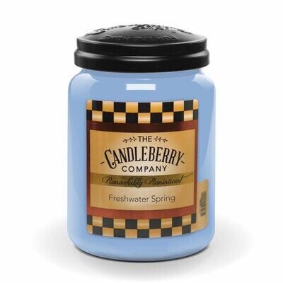 Candleberry Candles Freshwater Springs™, 26 oz. Large Jar Scented Candle