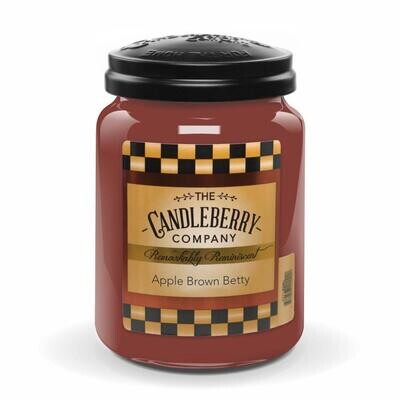 Candleberry Candles Apple Brown Betty™, 26 oz. Large Jar Scented Candle