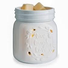 Mason Jar Live, Laugh, Love Illumination Wax Melt Warmer