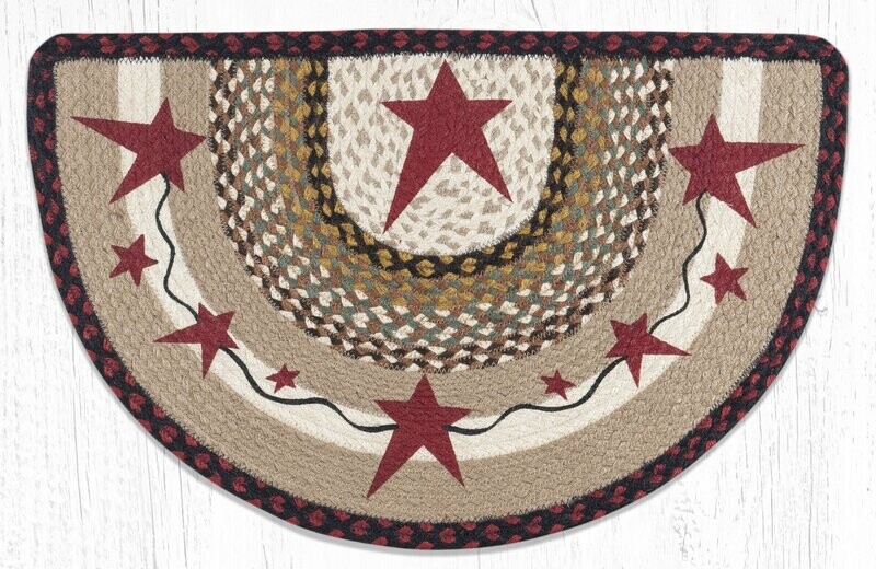 Primitive Stars Burgundy Slice Rug