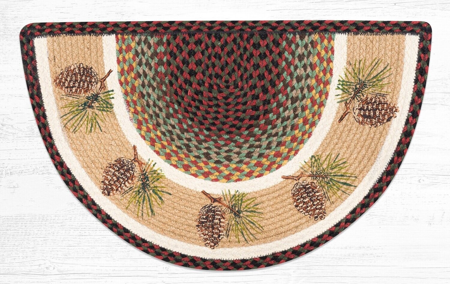 Pinecone Slice Rug