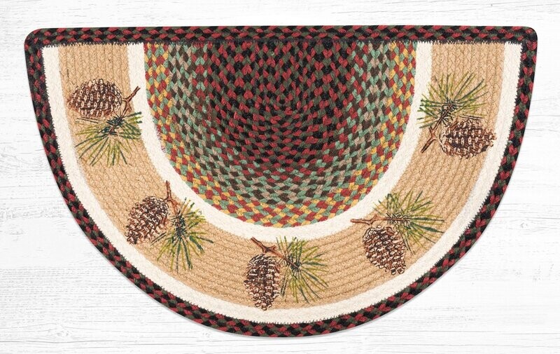 Pinecone Slice Rug