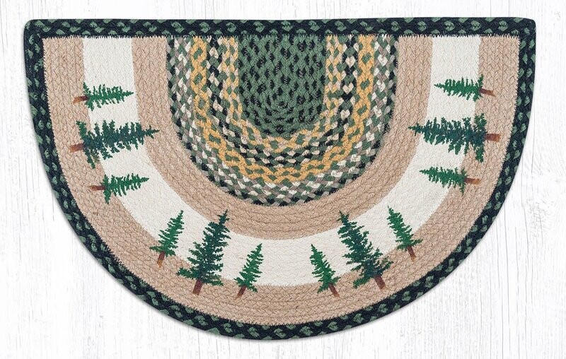 Tall Timbers Tree Slice Rug