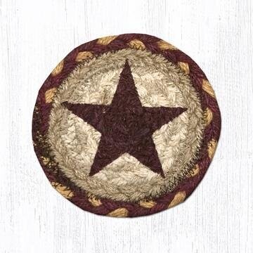 Burgundy Star Coaster