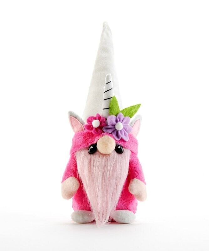Pocket Pals Plush Unicorn Gnome  - Skye