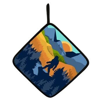 Bigfoot Neoprene Pot Holder / Hot Pad