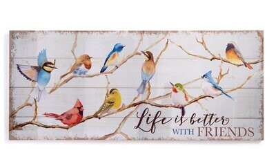 Birds Wall Plaque