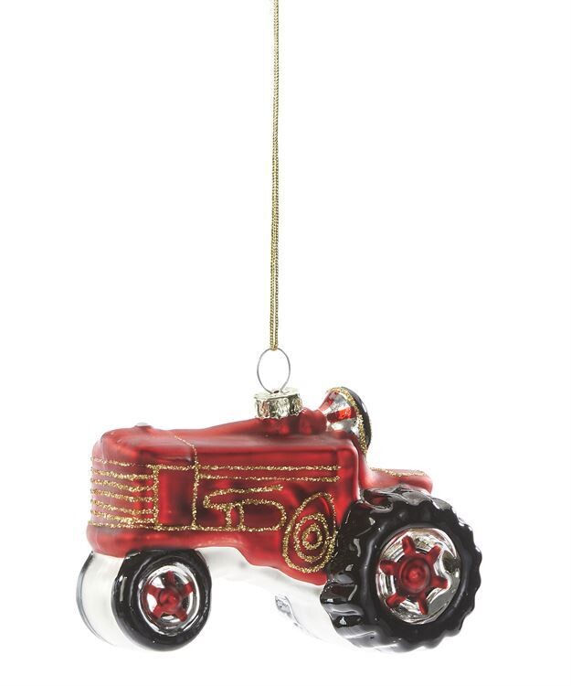 Red Tractor Ornament