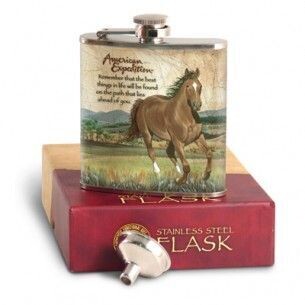 American Expedition Flask - Horse