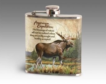 American Expedition Flask - Moose