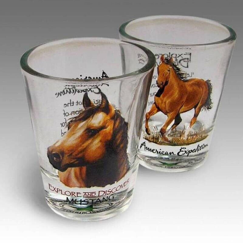 American Expedition Shot Glass Set - Horse