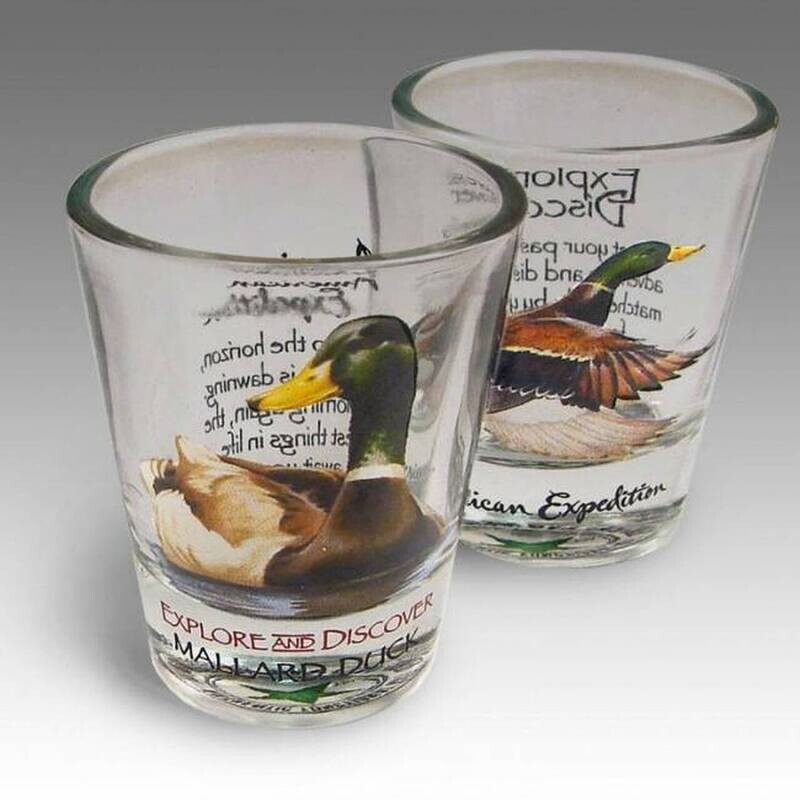 American Expedition Shot Glass Set - Mallard Duck