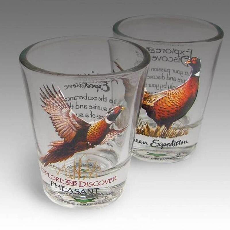 American Expedition Shot Glass Set - Pheasant
