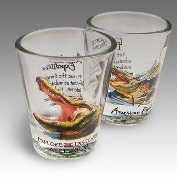 American Expedition Shot Glass Set - Alligator