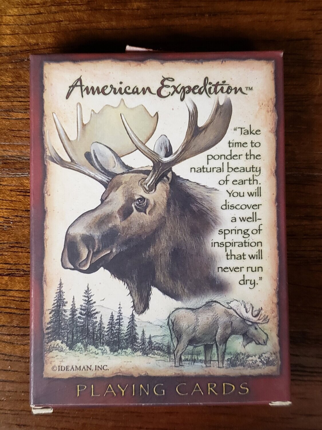 American Expedition Playing Cards - Moose