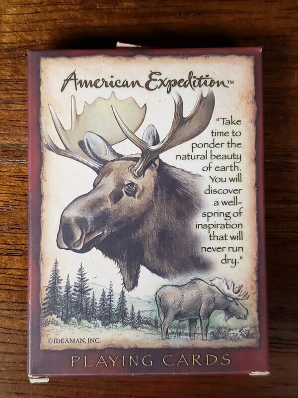 American Expedition Playing Cards - Moose
