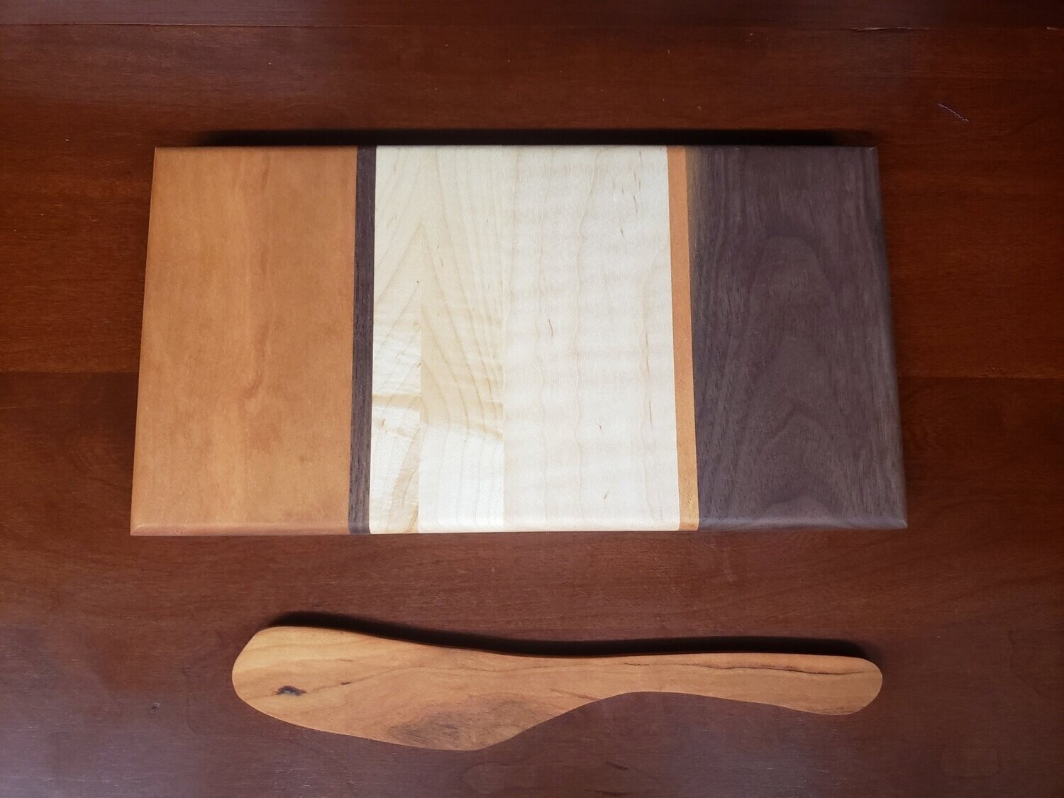 Small Exotic Wood Cheese/Butter Board