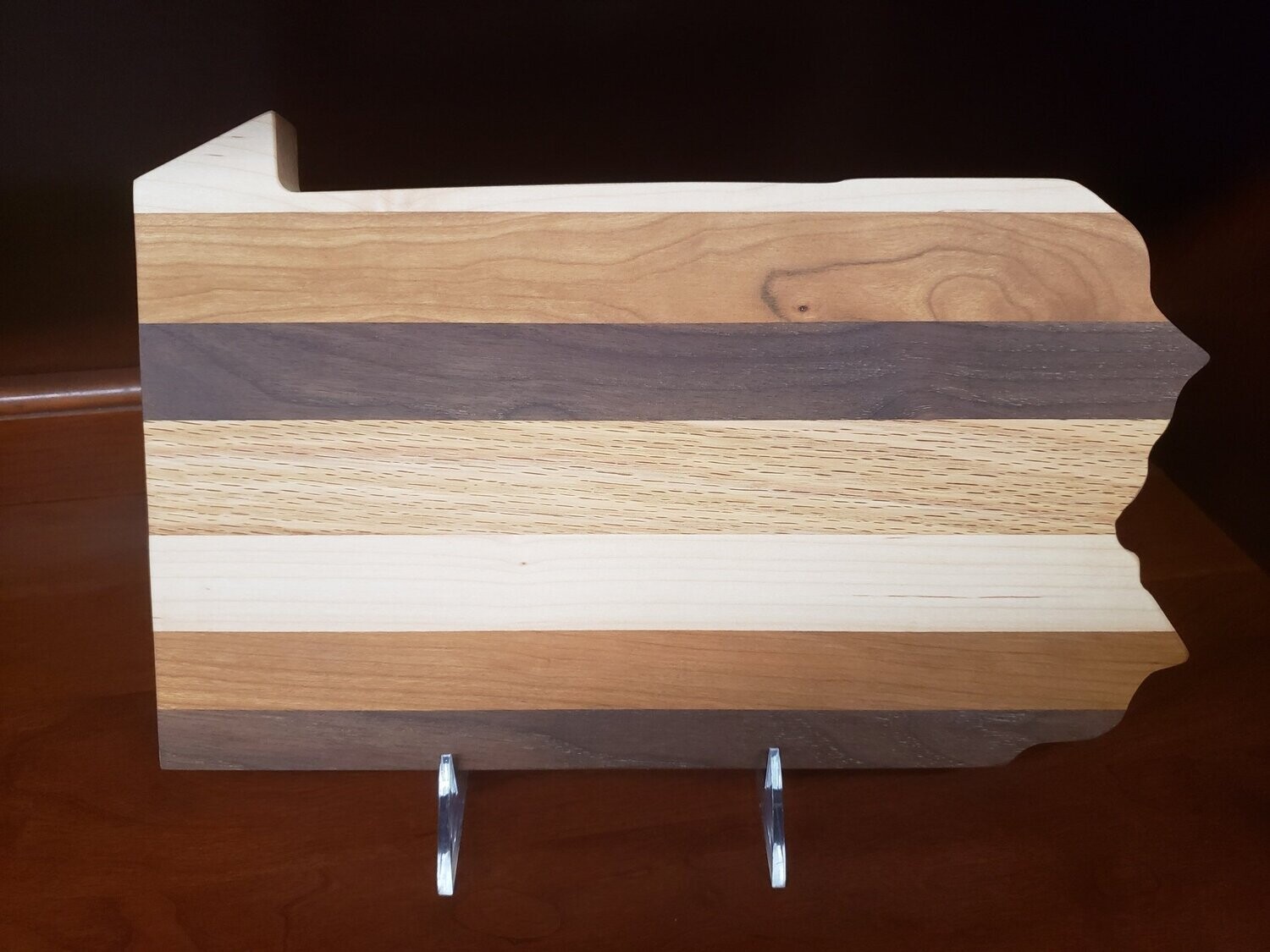 Pennsylvania Amish Crafted Exotic Wood Cutting Board