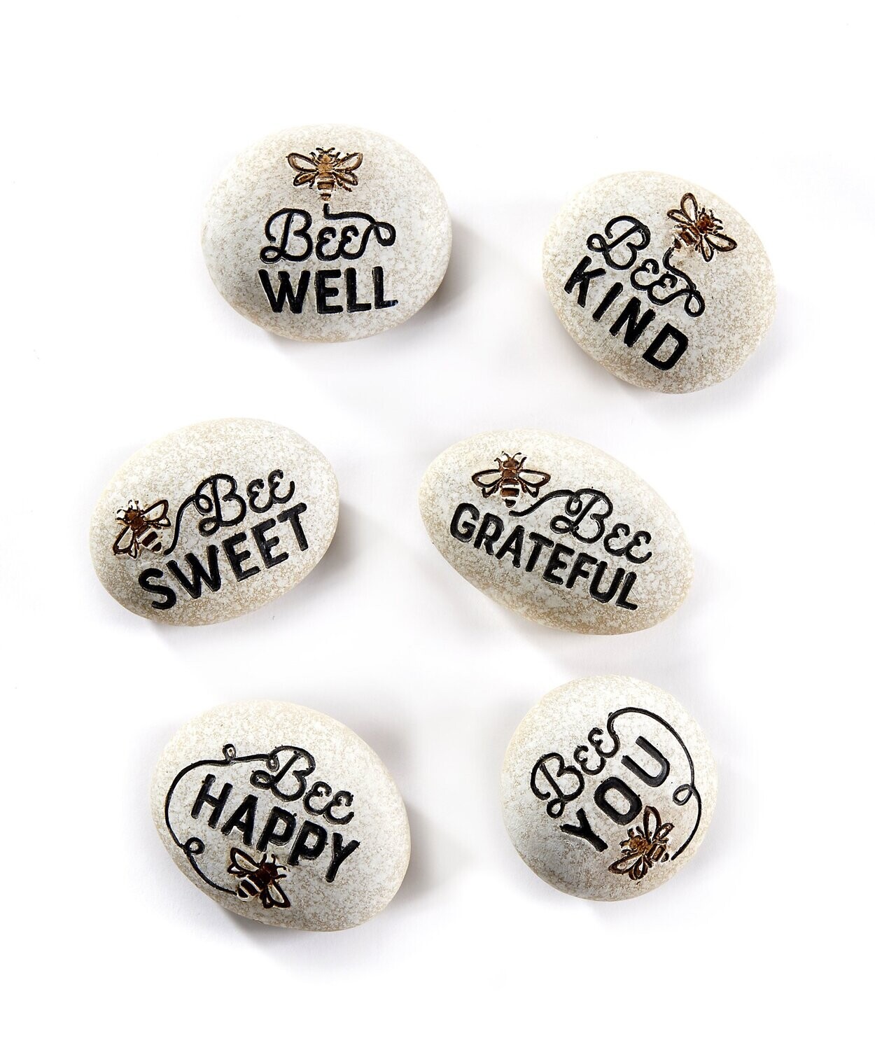 Bee Token Stones, 6 Asst.