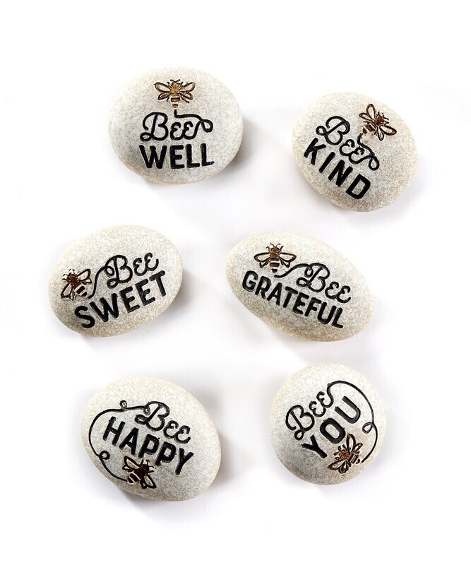 Bee Token Stones, 6 Asst.