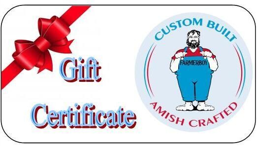 Farmer Boy Furniture Gift card