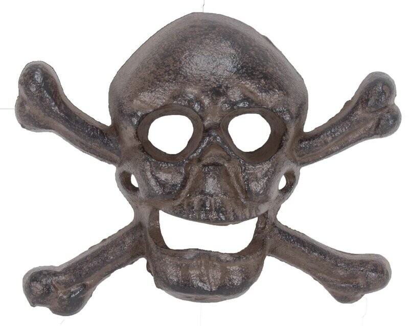 Cast Iron Skull & Cross Bones Bottle Opener