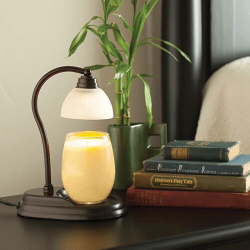 Aurora Lamp Candle Warmer - Bronze