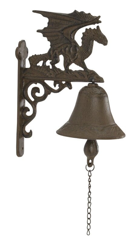 Cast Iron Flying Dragon Bell