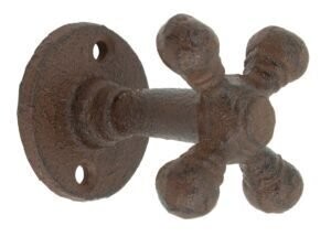 Cast Iron Faucet Handle Wall Hook