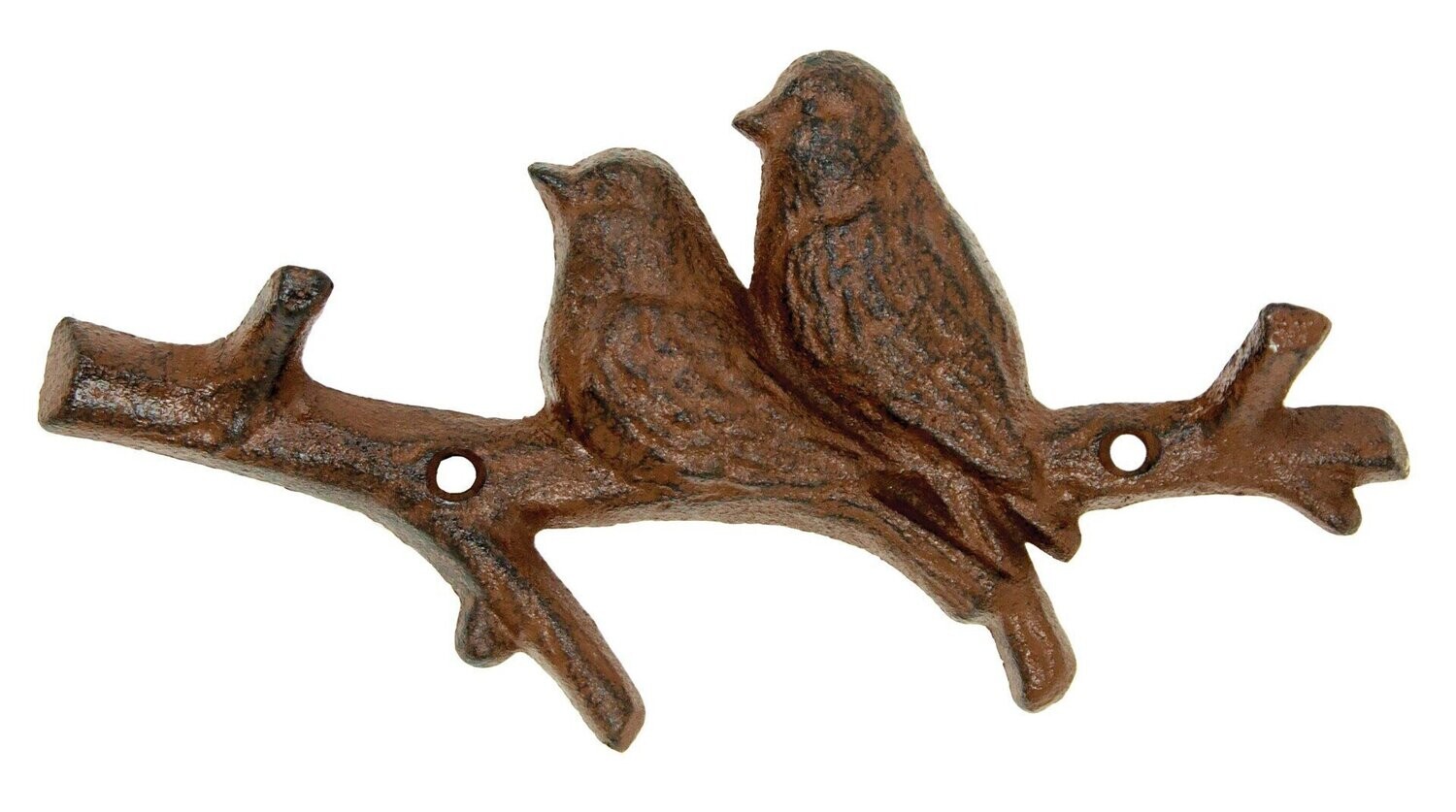 Cast Iron Bird on Tree Branch Hook