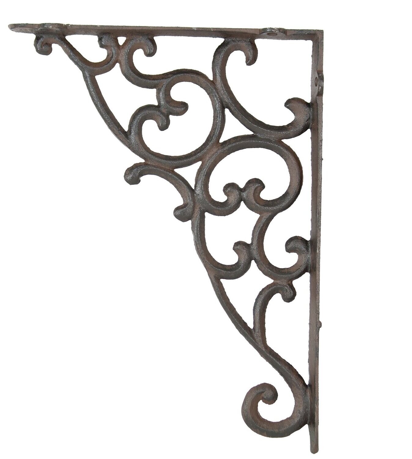 Cast Iron Garden Wall Bracket 13"