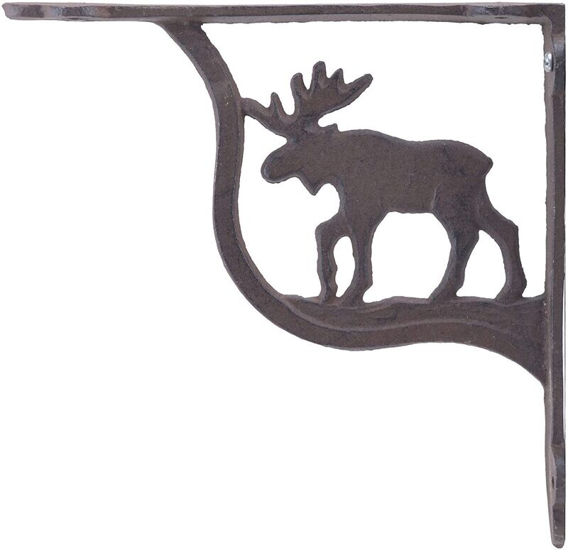 Cast Iron Moose Wall Bracket