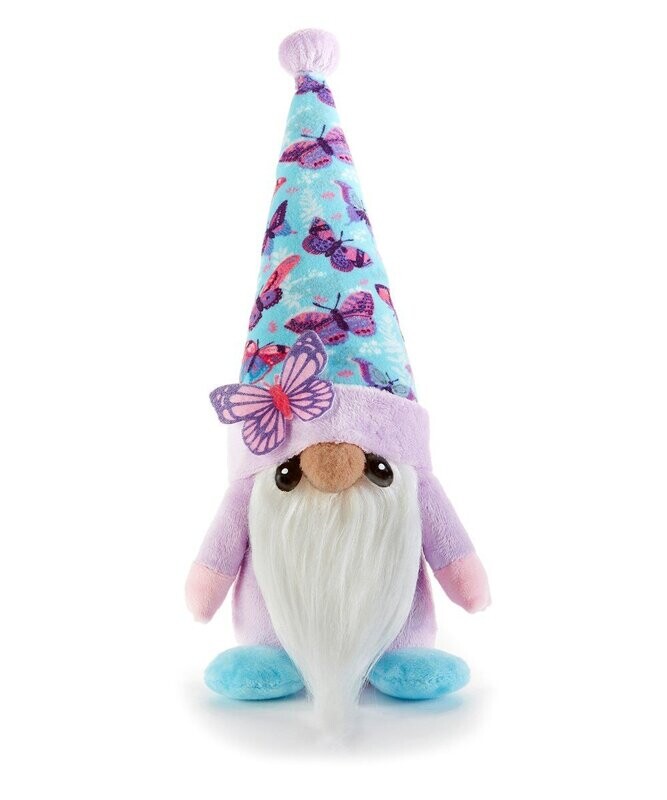 Pocket Pals Gnomies by GC Plush Gnome Butterfly Mariposa Hug Feel The Love