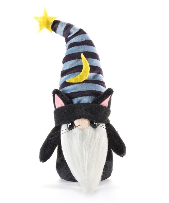 Pocket Pals Gnomies by GC Plush Gnome Wizard Halloween Cat Minerva Hug Feel The Love