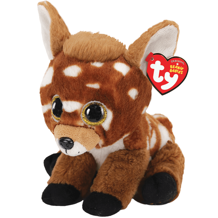 Beanie Boo - Buckley Brown & White Spotted Deer