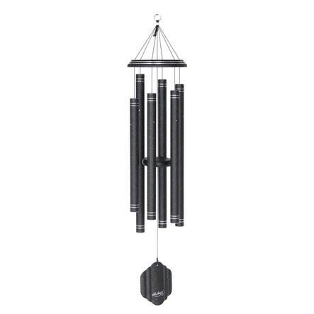 Arabesque® 50" Windchime, Onyx Black