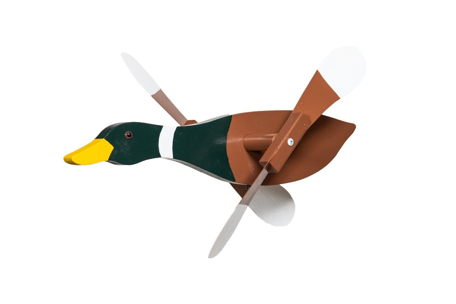 Mallard Duck Whirly Bird Wind Spinner