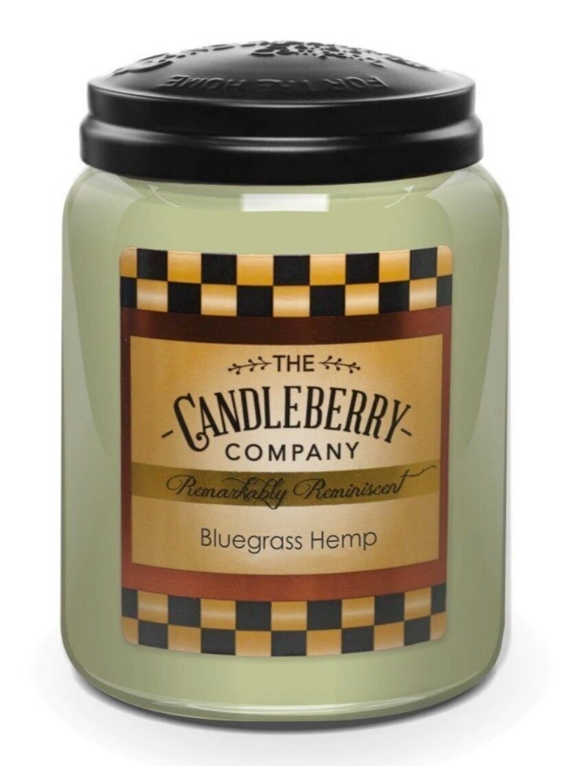 Bluegrass Hemp™ 26 oz. Jar, Scented Candle