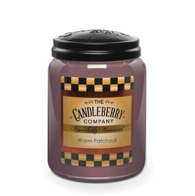 Candleberry Candles Warm Patchouli™ 26 oz. Large Jar Scented Candle