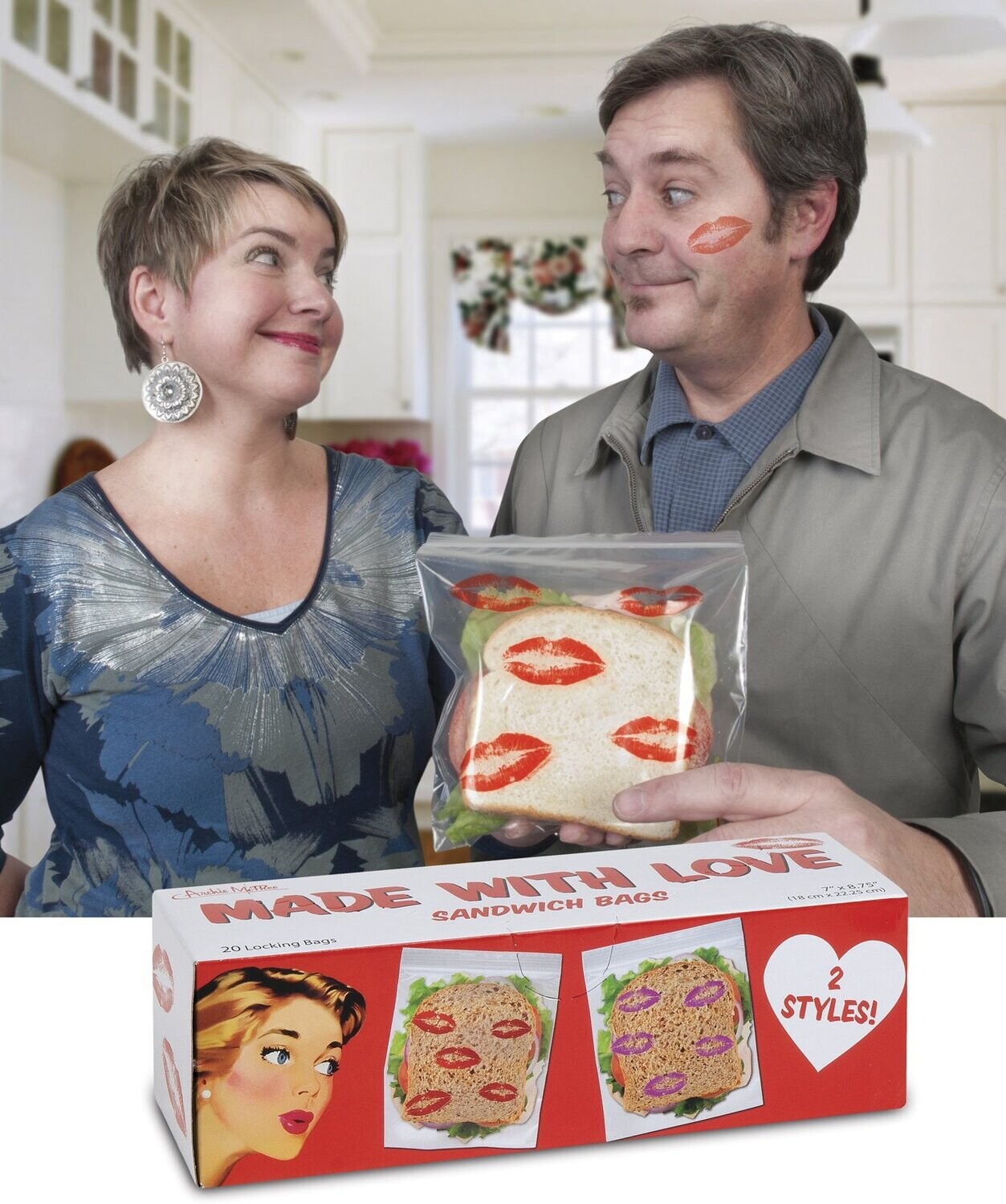 Made with Love Sandwich Bags