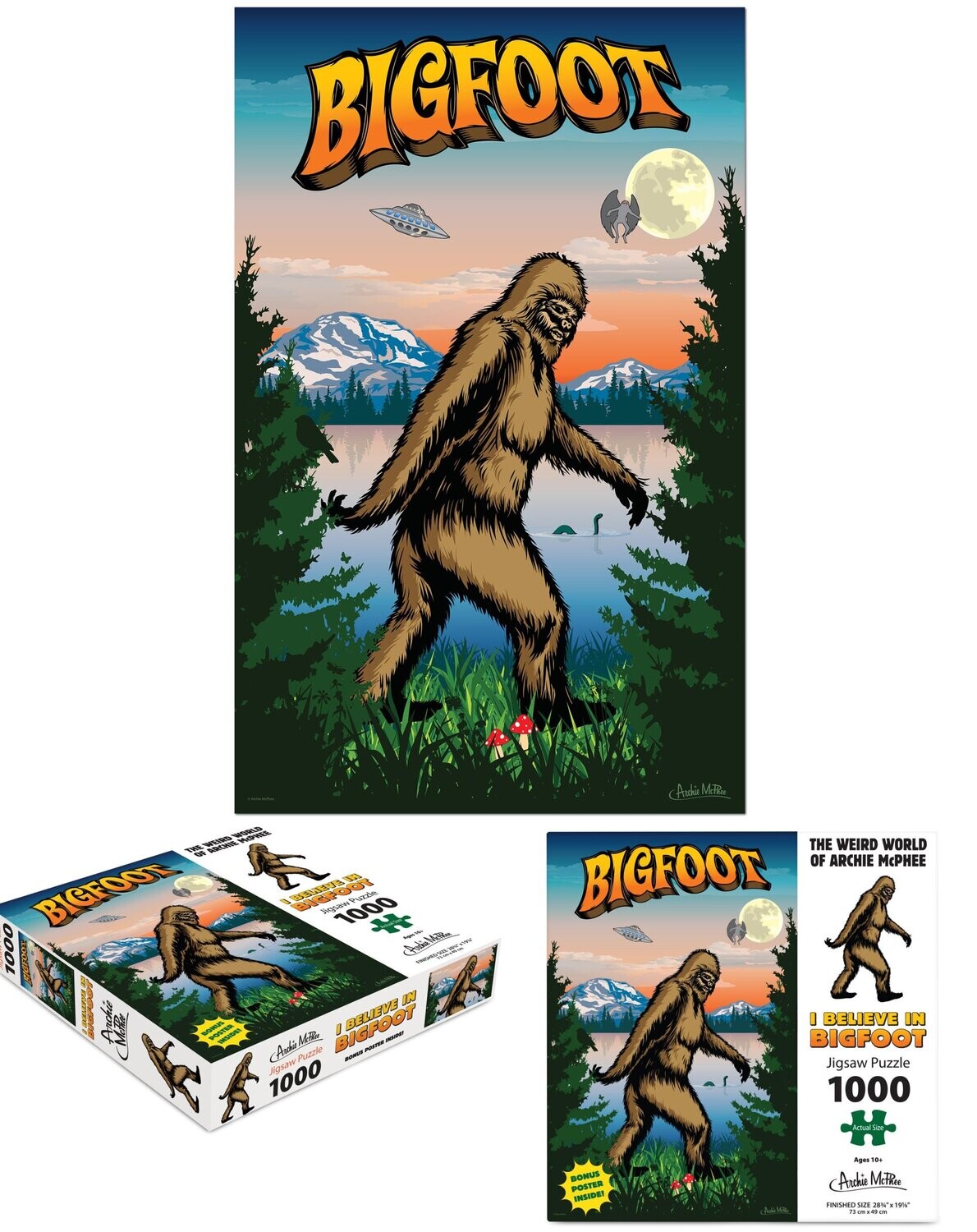 I Believe in Bigfoot Puzzle