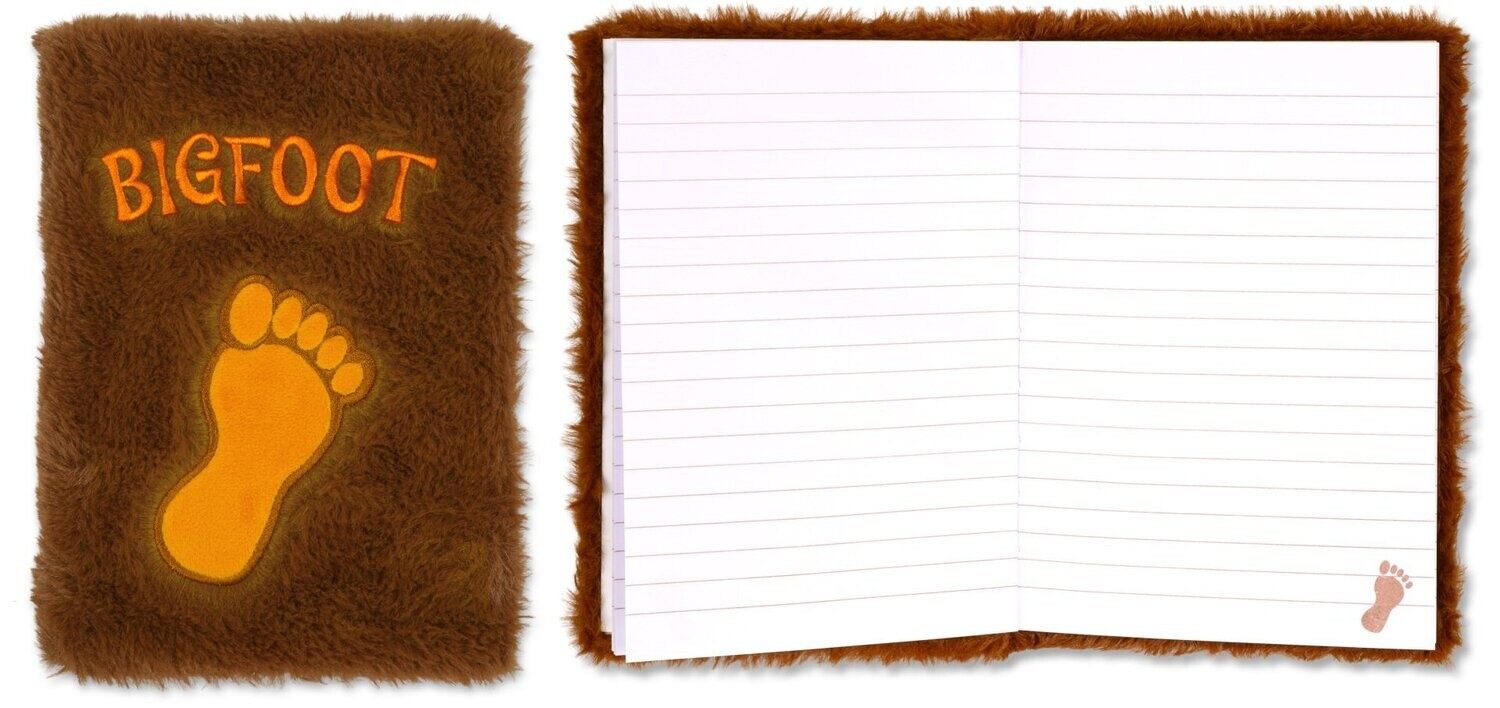 Fuzzy Bigfoot Notebook