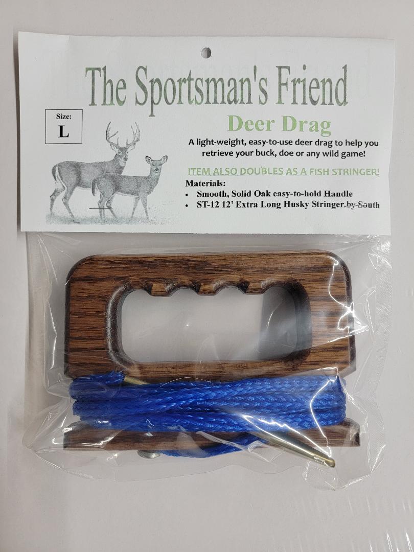 The Sportsman's Friend Deer Drag - doubles as Fish Stringer!