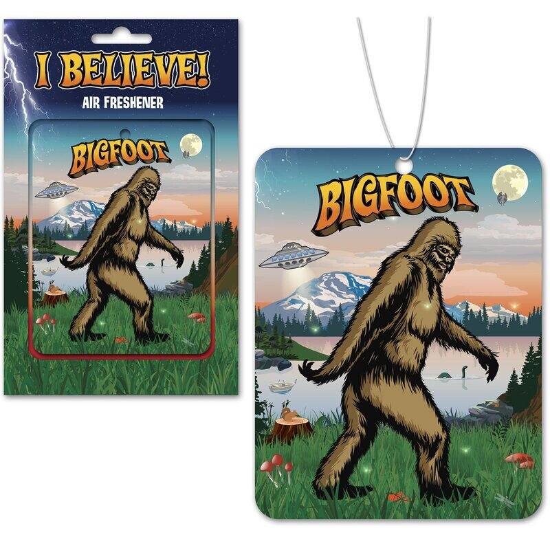 I BELIEVE IN BIGFOOT AIR FRESHENER