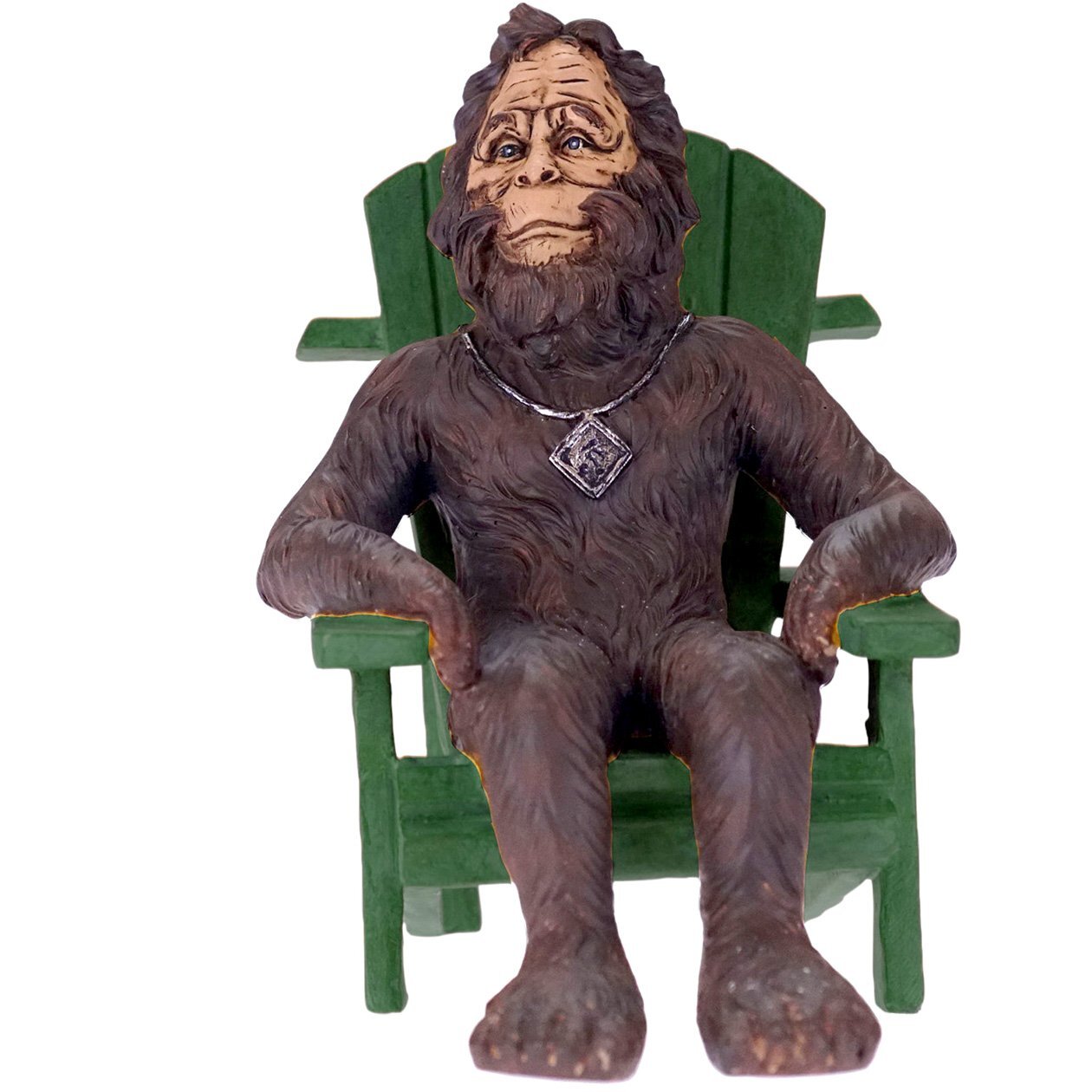 Bigfoot in Adirondack Chair: Green, Red or White