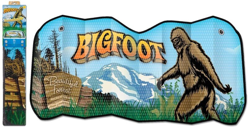 Bigfoot Car Sunshade Auto Visor